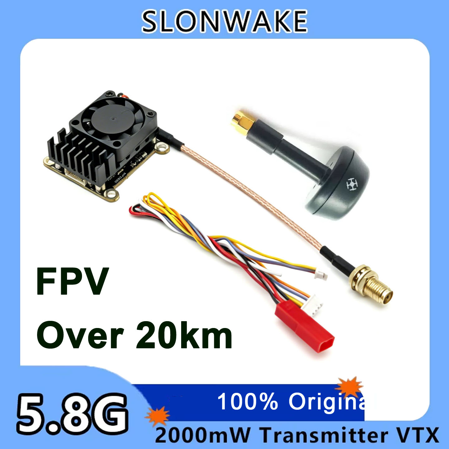 Nuevo transmisor de video inal - Fpv Drone Receiver reseña y precio